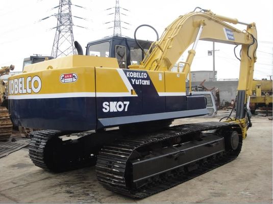 China 7425h la tonelada 0.7m3 SK07 de las horas de trabajo 18 utilizó el excavador de Kobelco proveedor