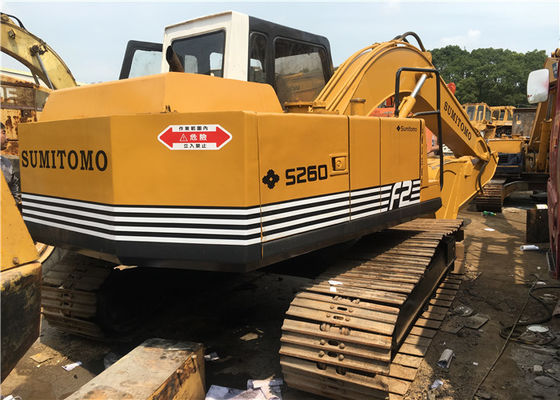 Excavador usado 10800kg Machine de la capacidad del cubo de Sumitomo S260F2 0.5m3 proveedor
