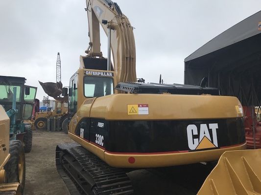 0,6 correas eslabonadas 330C Cat Used Excavators de Ton Max Digging Height 5780m m proveedor
