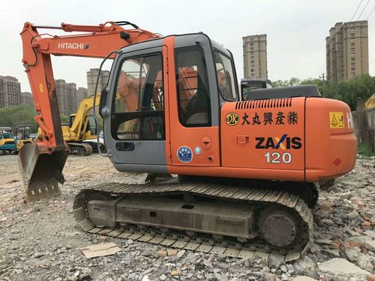 El tamaño 600m m del zapato 2013 la tonelada ZX120 del año 12 utilizó el excavador de Hitachi proveedor