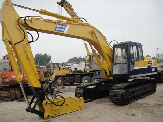 7425h la tonelada 0.7m3 SK07 de las horas de trabajo 18 utilizó el excavador de Kobelco proveedor
