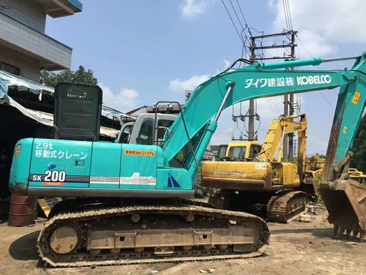 SK200-6 excavador usado cubo de las horas de trabajo 3798h 0.7m3 Kobelco proveedor