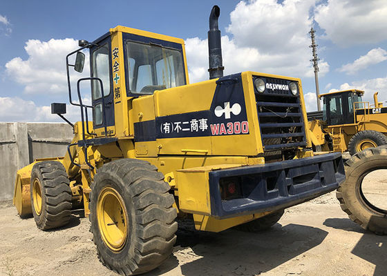 Dislocación 5.9L KOMATSU WA300 Front Used Wheel Loader proveedor