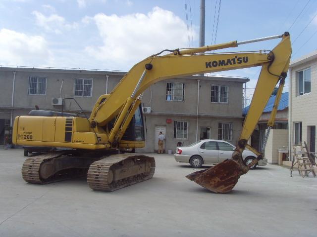 20 el alcance largo del cubo PC200-6 de la tonelada 0.8cbm utilizó el excavador de KOMATSU 1