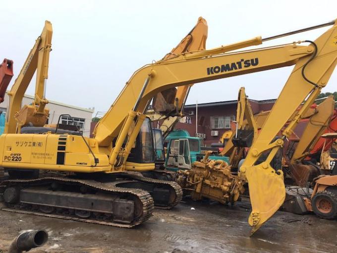 cavadores de la mano de la longitud 3045m m KOMATSU PC220-7 segundo del palillo 22T 1