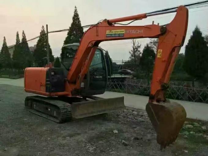 ZX60 capacidad 6 Ton Mini Used Hitachi Excavator del cubo 0.3m3 1