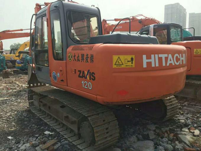 El tamaño 600m m del zapato 2013 la tonelada ZX120 del año 12 utilizó el excavador de Hitachi 2
