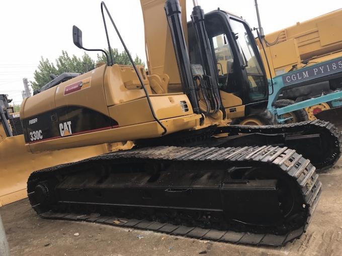 0,6 correas eslabonadas 330C Cat Used Excavators de Ton Max Digging Height 5780m m 0