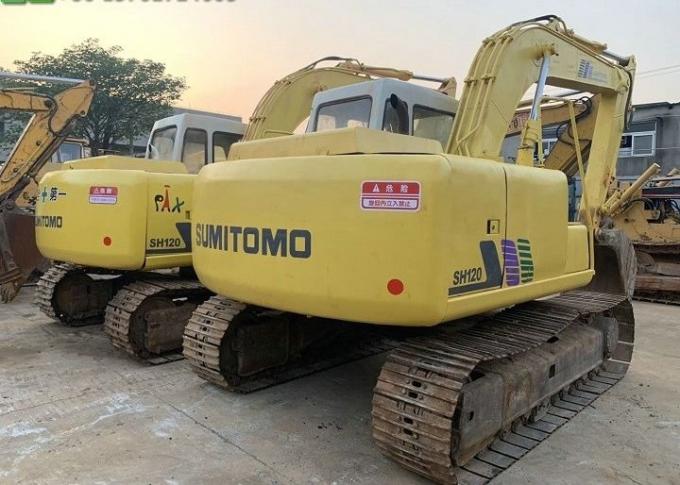 Excavador semi auto Sumitomo SH120, excavador Sumitomo SH120 S265 S260 de China 0.5M3 de 12T JapÃ³n en proveedor de Chittagong, Bangladesh